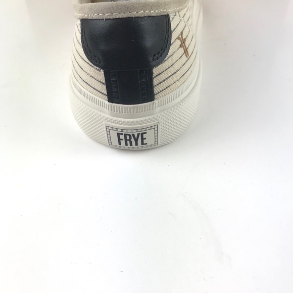 Frye ludlow canvas print sneakers shoes size 9.5 - Picture 4 of 8